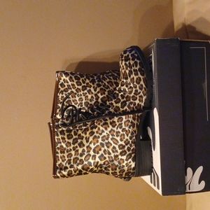 Ankle boots Animal print